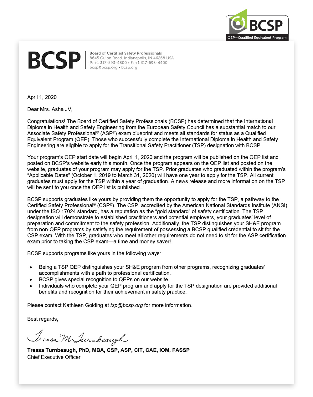 BCSP | Qualifi UK
